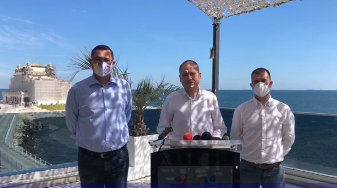 (Video) Victor Ponta: “Sunt foarte mândru de candidații la Constanța, Mircea Dobre și Răzvan Filipescu. Am rămas doar noi, Pro România, ca alternativă la dinozaurizarea județului"