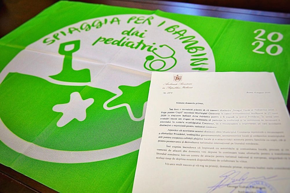Steagul Verde - Plaje pentru Copii a ajuns la Constanța