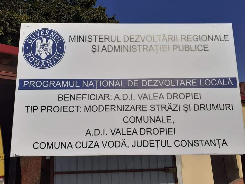 S-a emis autorizația de construire pentru asfaltarea a 8,5 kilometri de drumuri din Cuza Vodă
