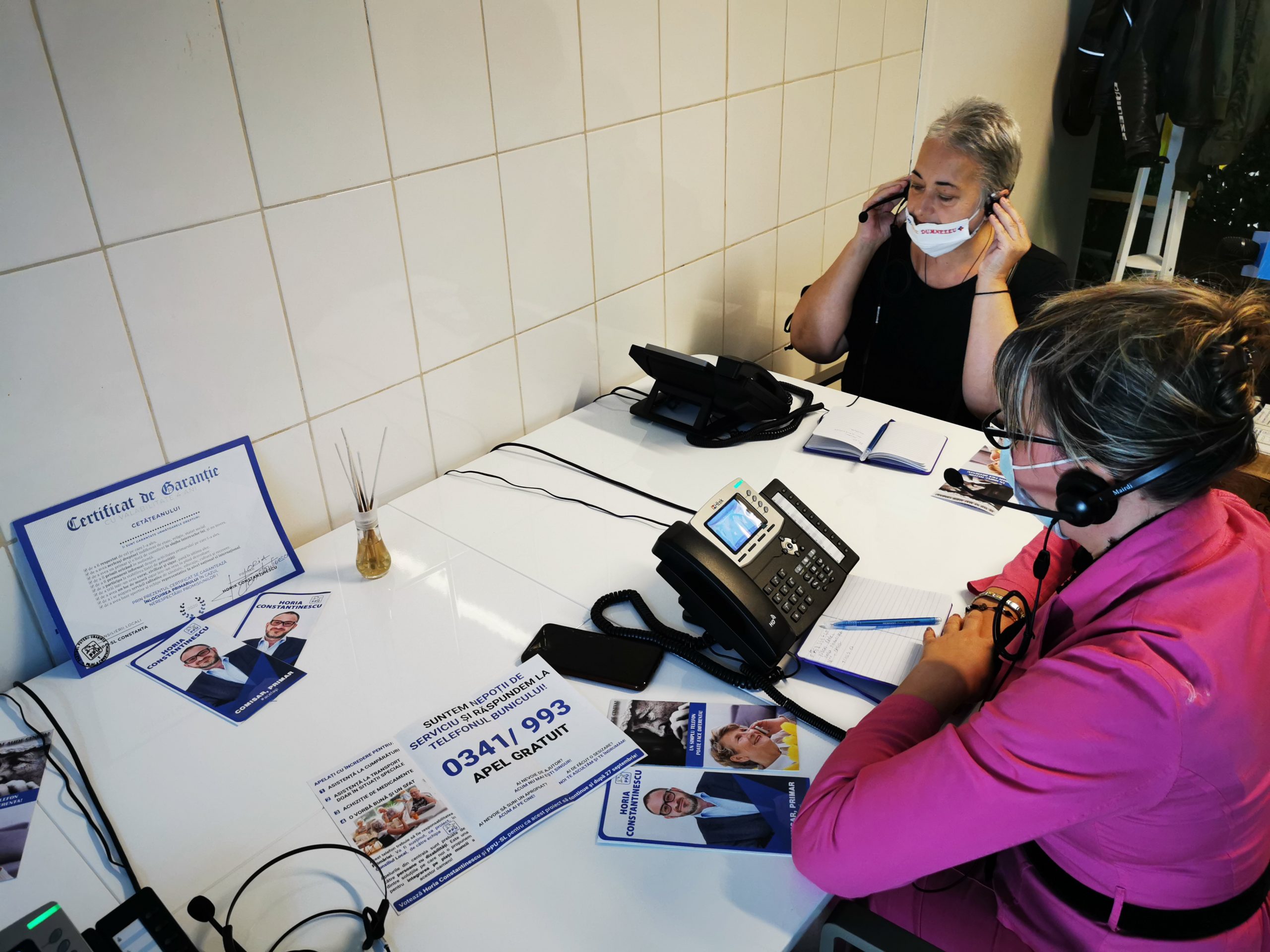 Horia Constantinescu, candidatul PPU-SL la Primăria Constanța, a inaugurat "Telefonul Bunicului". Ce beneficii aduce acesta seniorilor municipiului