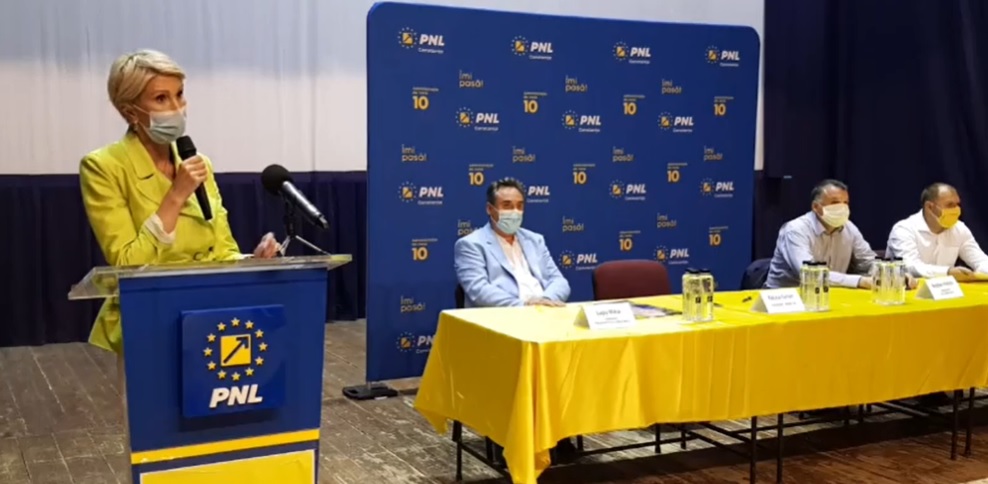 Candidatul PNL la Primăria Năvodari, lansat în prezența vicepremierului Raluca Turcan, a liderului PNL Constanța, Bogdan Huțucă și candidatului PNL la șefia CJC, Mihai Lupu