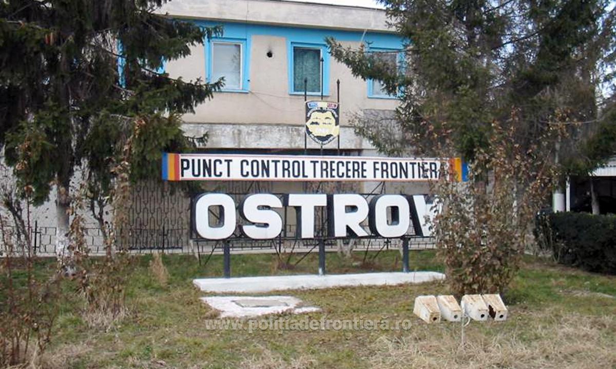 Urmărit internațional, depistat la Punctul de Trecere a Frontierei Ostrov