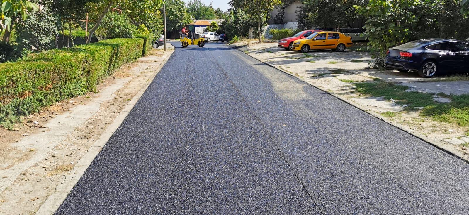 (Foto) Carosabil refăcut pe o alee adiacentă bulevardului I.C. Brătianu