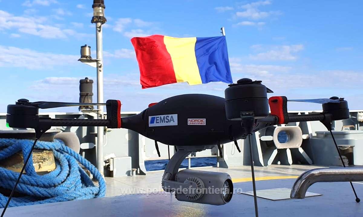 Supraveghere multifuncțională a zonei de coastă de la Marea Neagră prin sistemul RPAS furnizat de EMSA