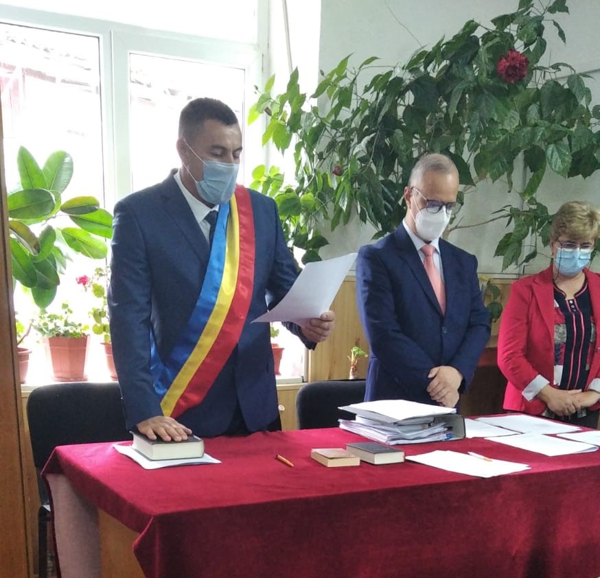 Primarul comunei Lipnița, Nicolae Florin Dinu, la ceas aniversar