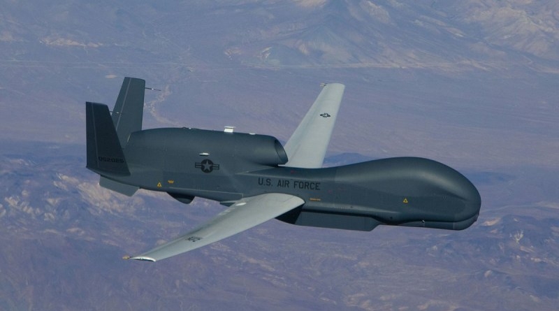 Un avion american fără pilot a făcut un zbor de recunoaștere peste toate punctele fierbinți din regiunea Mării Negre