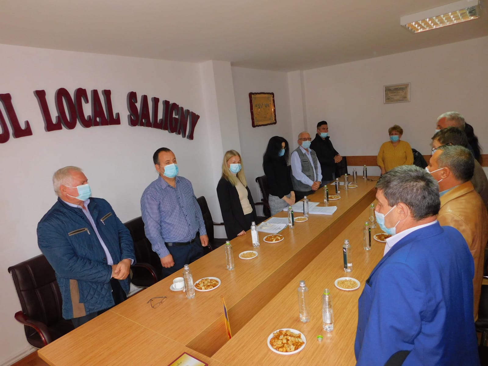 S-a ales viceprimarul comunei Saligny. Se păstrează echipa Ion Beiu - Nicolae Țeleneanu