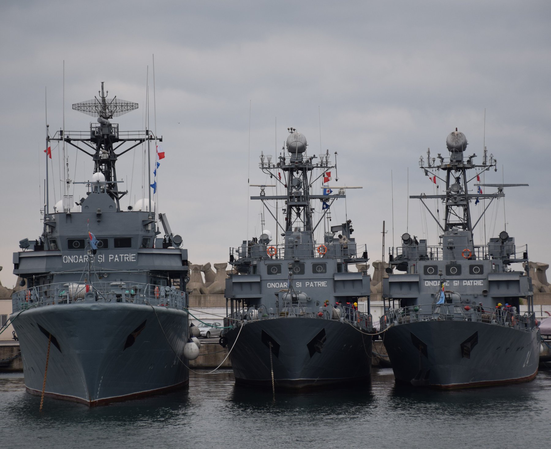 Grupare navală NATO, escală în portul Constanța