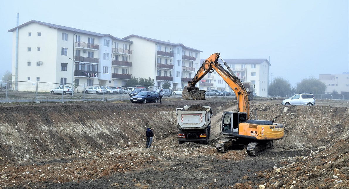 S-au reluat lucrările la noile locuințe ANL din Cumpăna