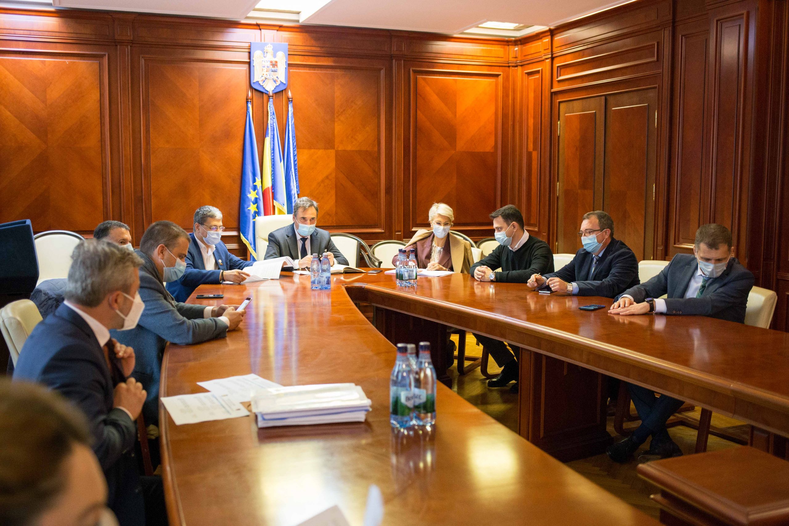Președintele CJC, Mihai Lupu, discuții cu vicepremierul României despre modernizarea Spitalului Județean Constanța și înființarea unui spital de pediatrie în municipiu