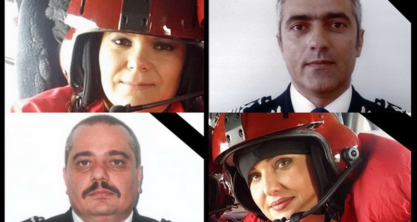 Șase ani de la prăbușirea elicopterului SMURD în Siutghiol. Patru persoane au murit