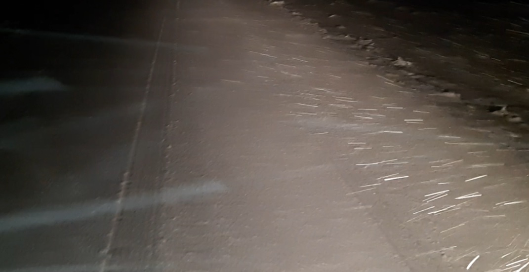 (Video) Ninge viscolit pe A2 și în mai multe zone din județul Constanța