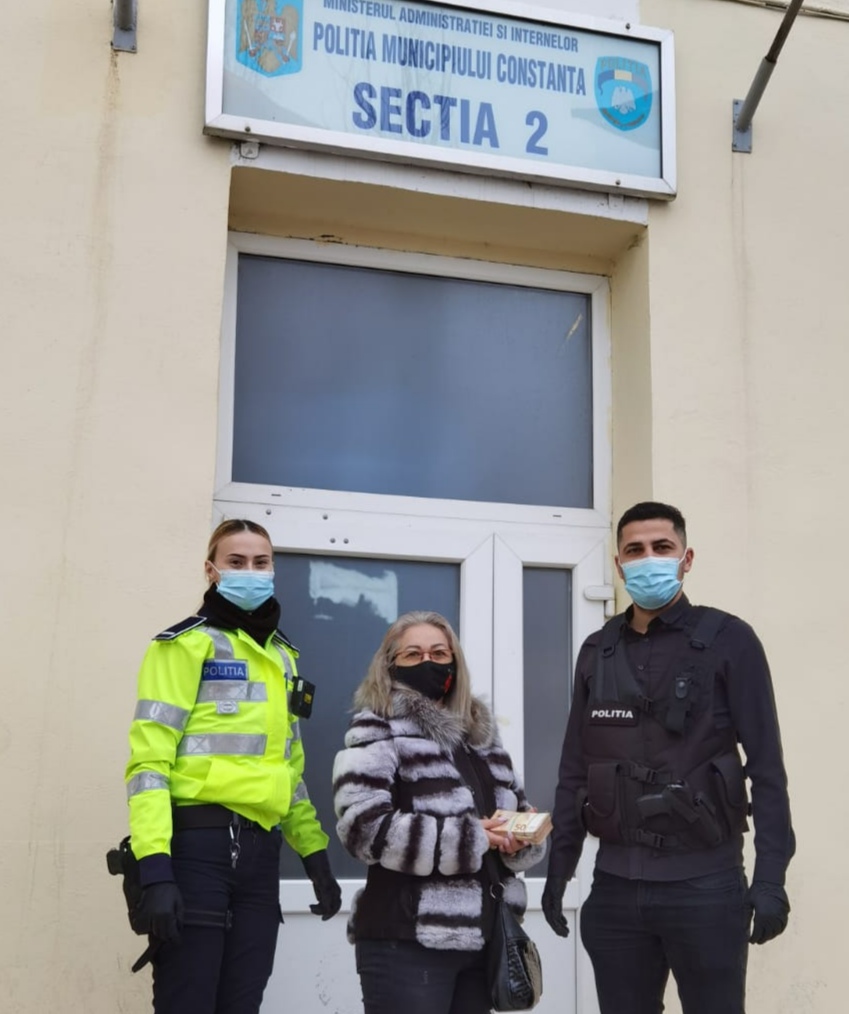 O femeie din Piatra a găsit cei 10.000 de euro pierduți de un sucevean într-un centru comercial și i-a înapoiat Poliției