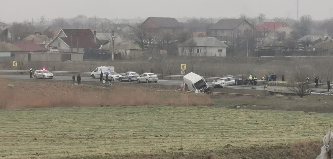 (Video) Cum s-a produs accidentul de la ieșirea din Castelu
