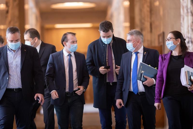 Ședința la PNL pentru validarea secretarilor de stat în Guvernul Cîțu