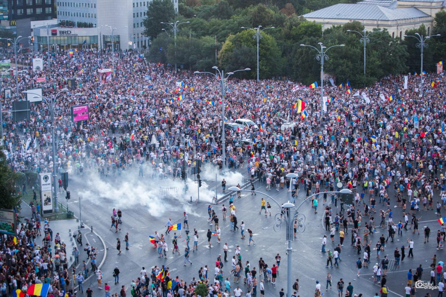 Astăzi se împlinesc patru ani de la „mitingul diasporei”, protestul reprimat violent de Jandarmerie