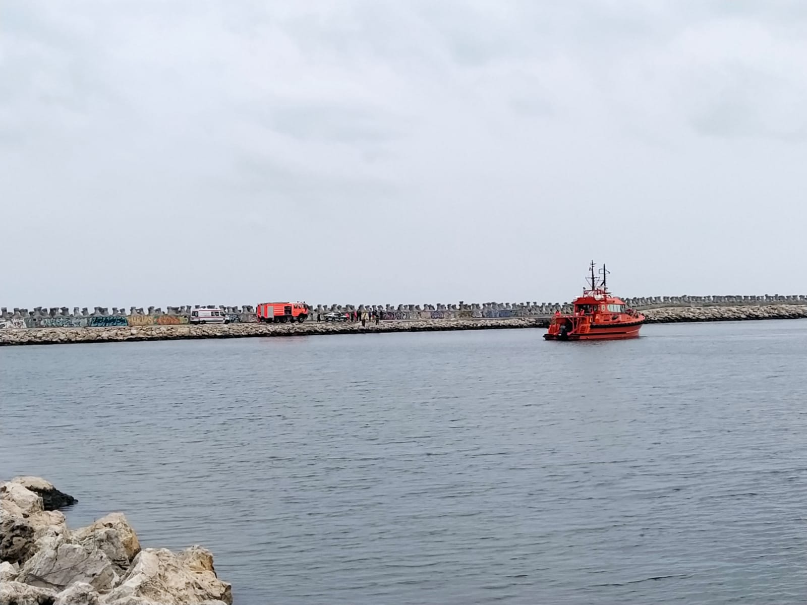 Un bărbat, găsit înecat în zona Farului Verde din Portul Tomis