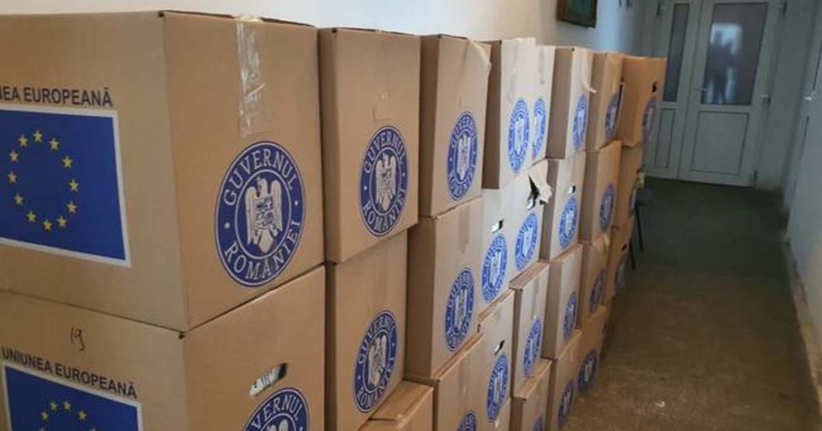Locuitorii din Medgidia își pot ridica, de mâine, pachetele cu alimente și produse de igienă din stocurile de intervenţie comunitare