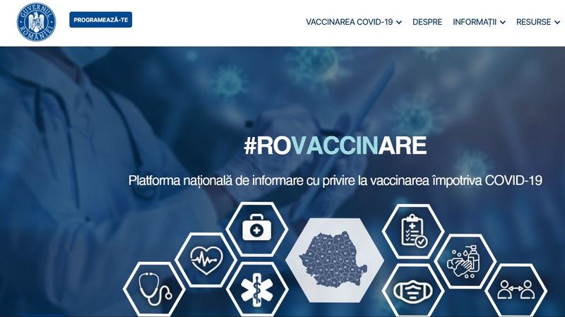 Pe platforma de vaccinare va fi disponibil timpul până la vaccinare, dar şi tipul de vaccin care fi utilizat