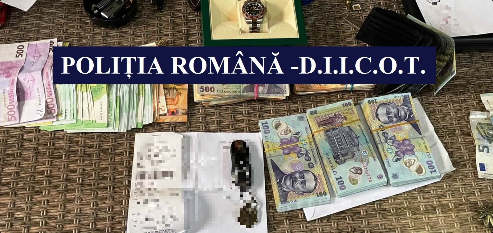 (Video) Sume mari de bani și droguri de mare risc, confiscate la Constanța în urma unor percheziții