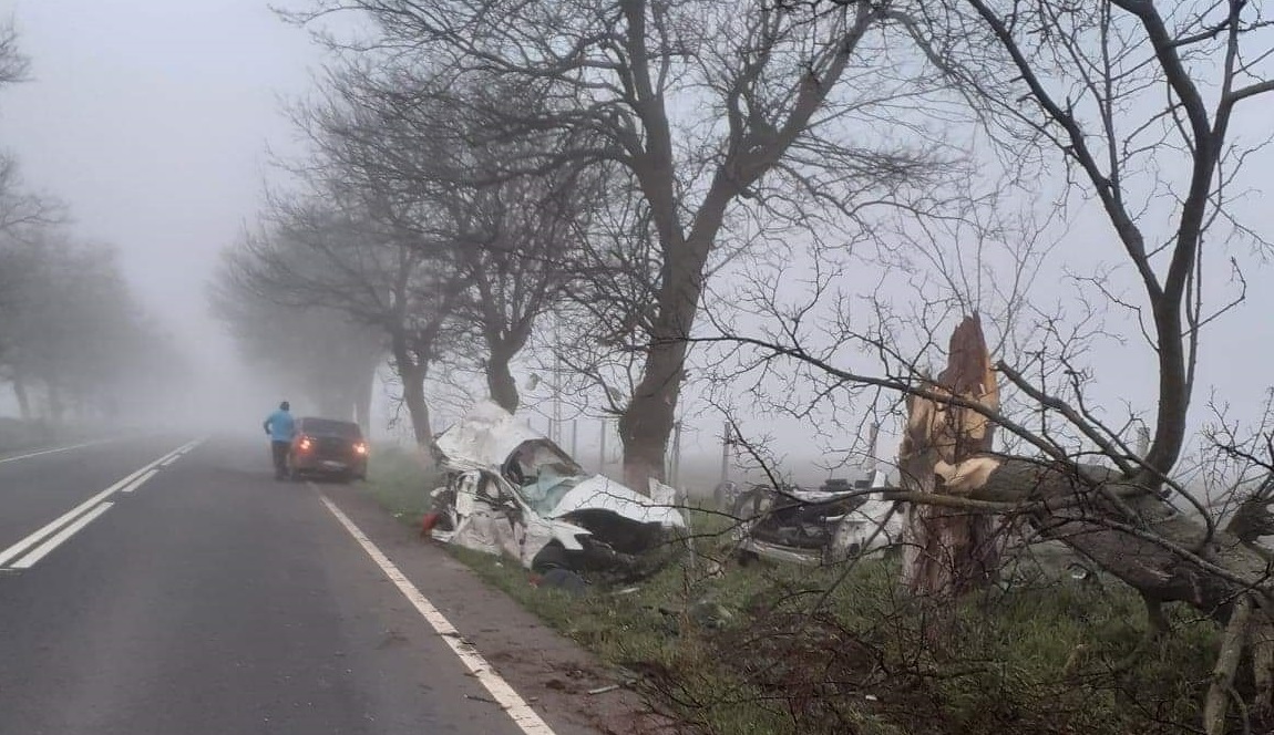 (Foto) Accident mortal la ieșire din Comana