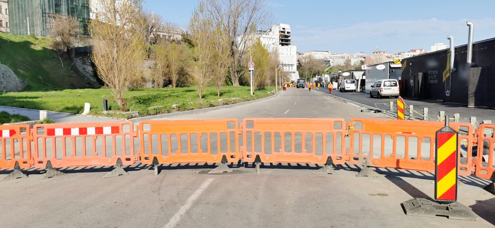 Trafic restricționat TOTAL pe strada Lebedei din Portul Tomis