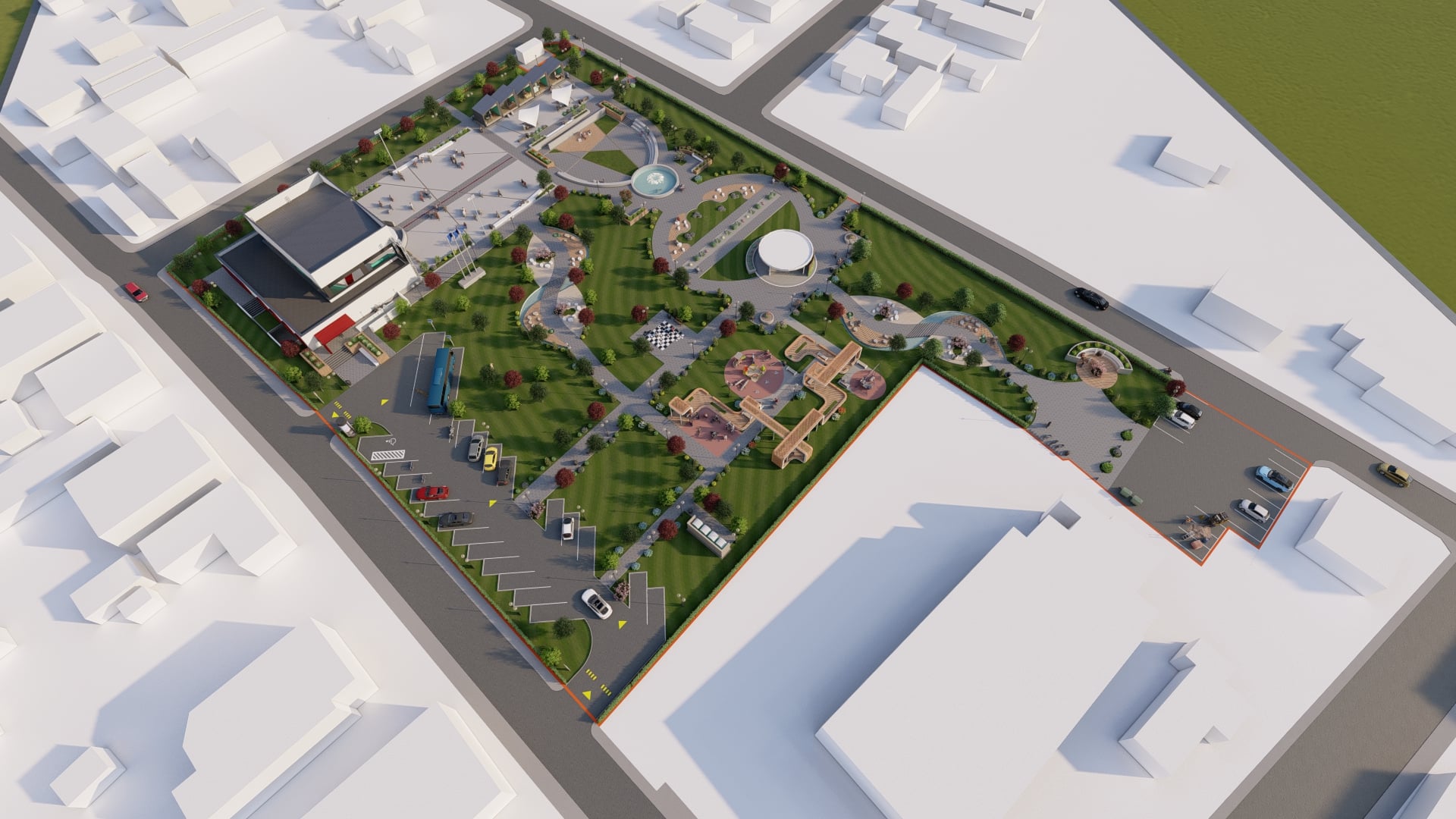 Proiectul Centrului Civic din Cumpăna va fi realizat de afaceristul Bela Tănase. Cum va arăta acesta