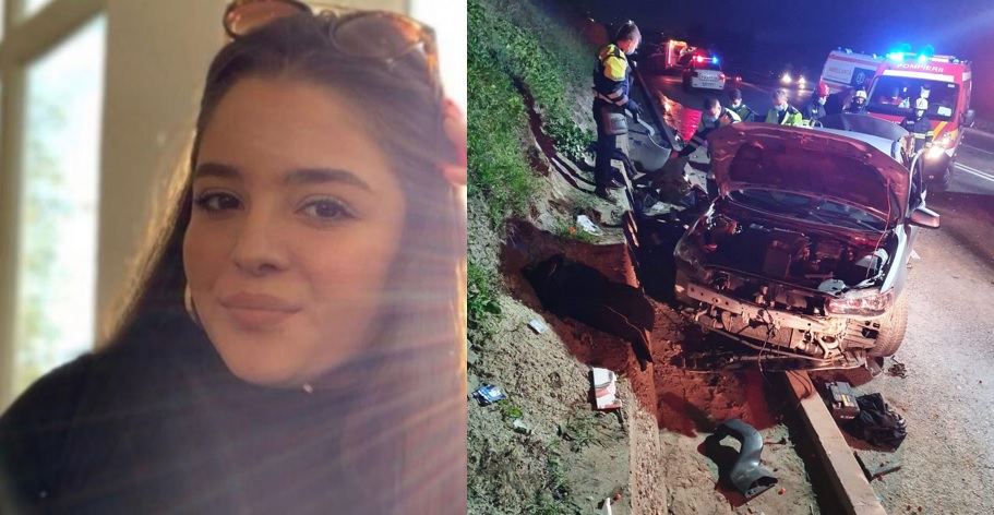 Alexandra este tânăra de 17 ani care a murit în accidentul de duminică, de la Ovidiu