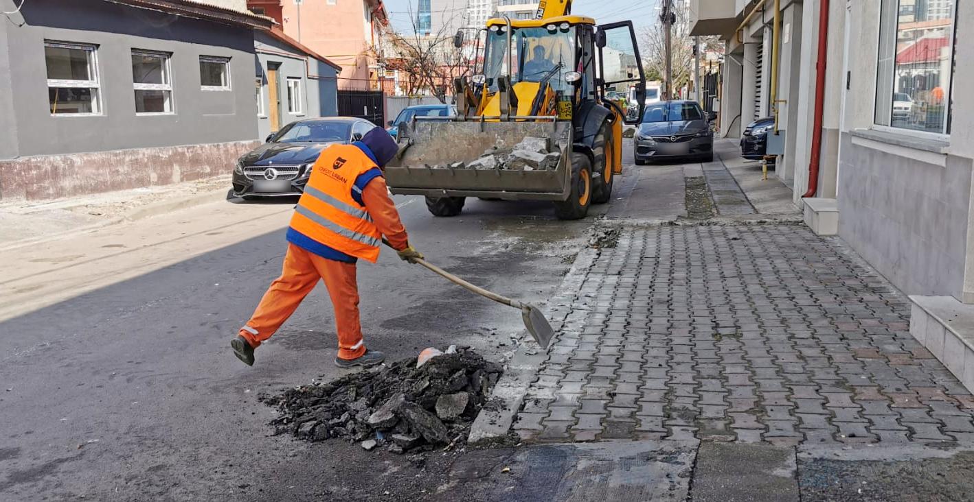 Circulație restricționată TOTAL astăzi pe strada Răchitași din Constanța pentru lucrări de asfaltare