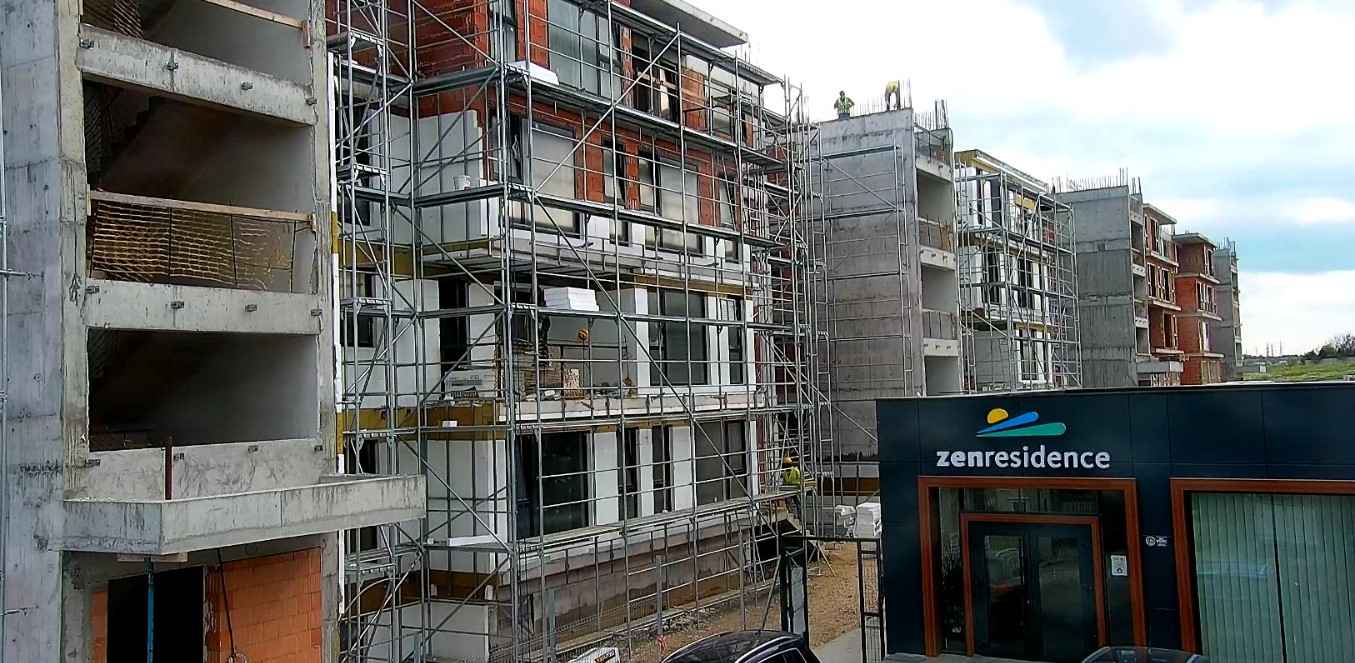 (Foto) Lucrările la Complexul Rezidențial Zen Residence din Constanța avansează în ritm alert