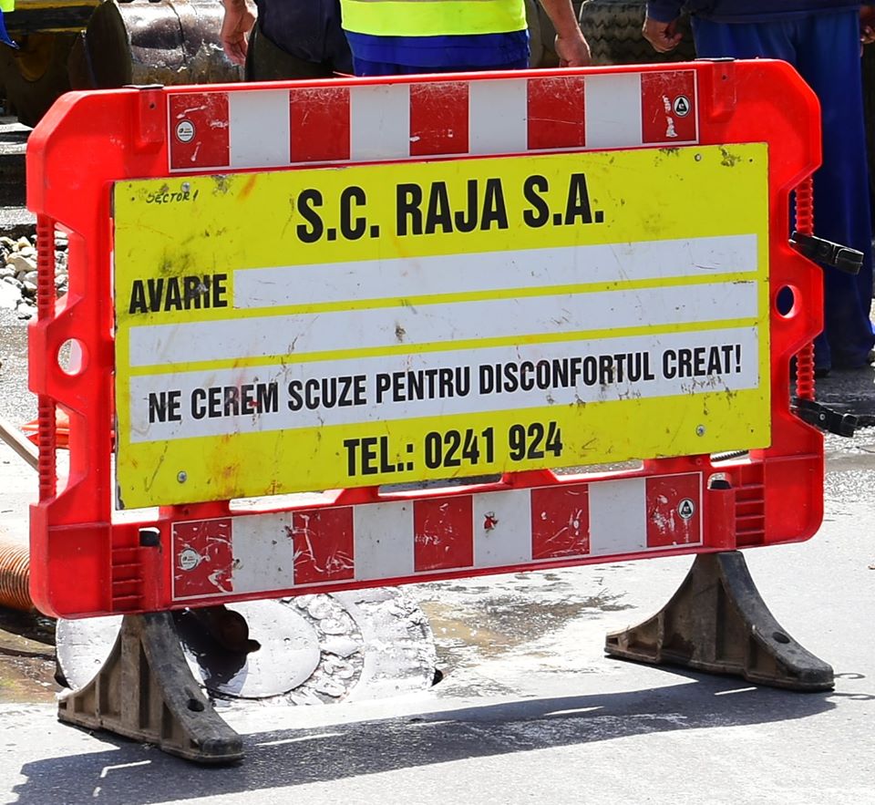 Trafic restricționat pe bulevardul Ferdinand din Constanța. RAJA SA execută lucrări