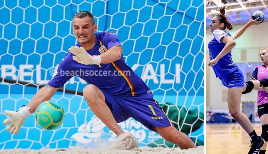 Sportivi din cadrul CS Medgidia, selectați la echipele naționale de Beach Handball și fotbal pe plajă