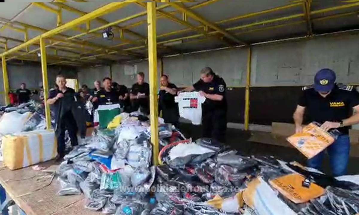 Bunuri contrafăcute în valoare de 1 milion de euro, confiscate de poliţiştii de frontieră constănțeni