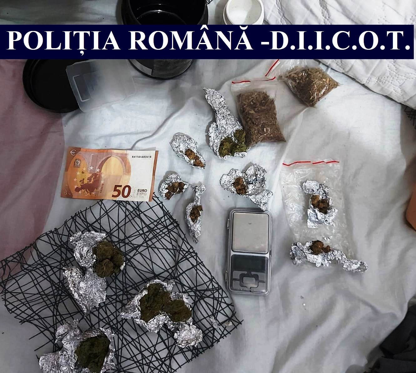 Percheziții la Constanța într-un dosar de trafic de droguri de risc