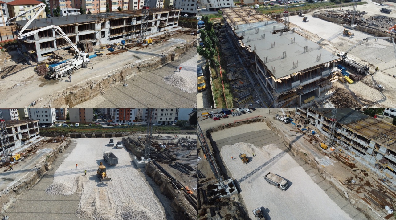 (Foto/Video) Imagini noi de pe șantierul de lucru al ansamblului Energia Residence din Constanța. Prețurile locuințelor RĂMÂN neschimbate