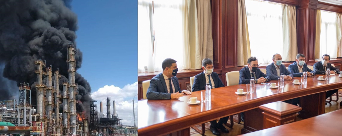 Delegație oficială a KazMunayGas din Kazahstan prezentă la Constanța: "Ne dorim repunerea în funcțiune a capacităților de producție, cât mai repede și în condiții de siguranță"