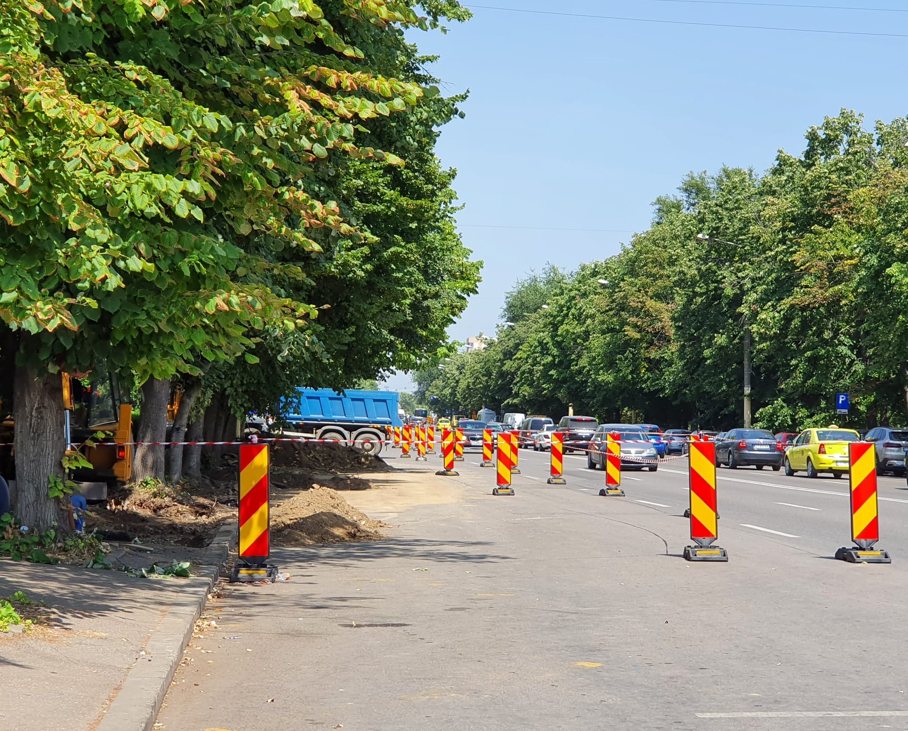 Bulevardul Alexandru Lăpușneanu din Constanța a intrat în reabilitare. Au fost demarate lucrările pe porțiunea cuprinsă între Oxford și City Park Mall