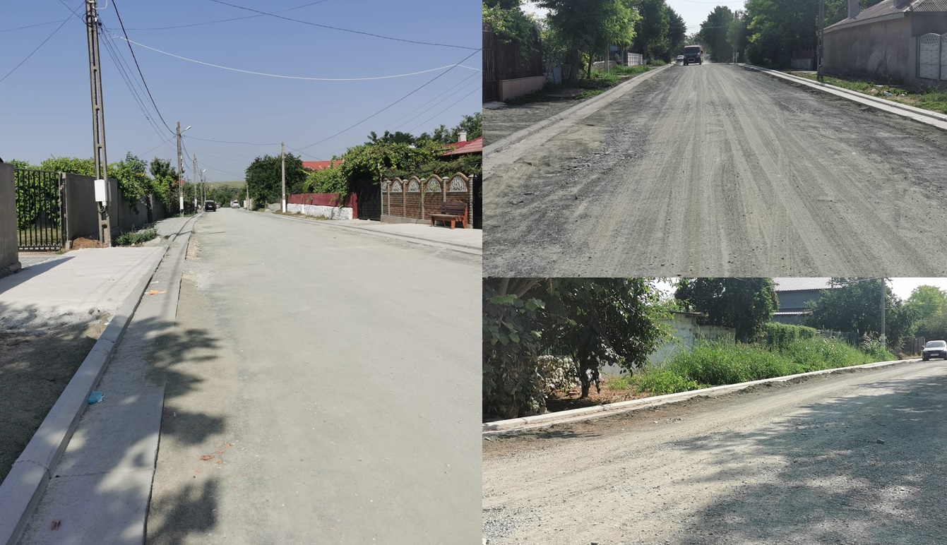 Corbu: La mijlocul lunii august se toarnă asfaltul pe cei aproape 7 km de drum comunal