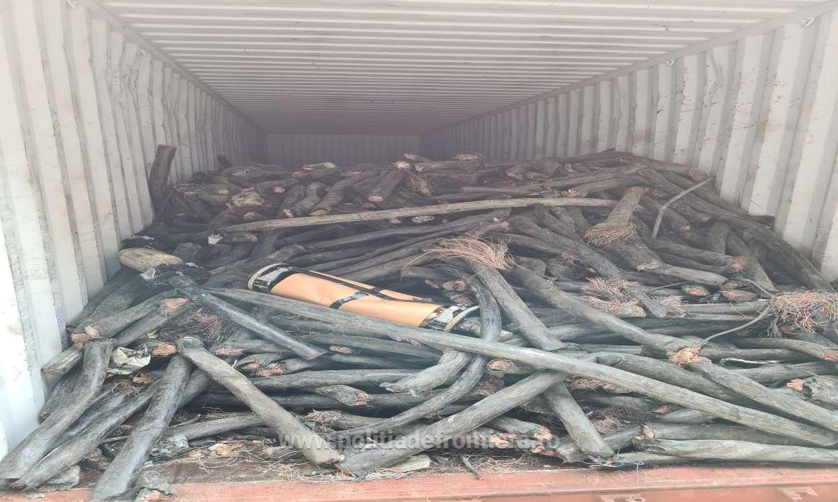 Container cu 23 tone de deșeuri din cabluri de cupru, descoperit în Portul Constanţa Sud Agigea
