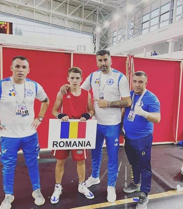 Bogdan Trifu a scris istorie pentru Medgidia! A cucerit medalia de bronz la box în cadrul Campionatului European de Cadeți de la Sarajevo