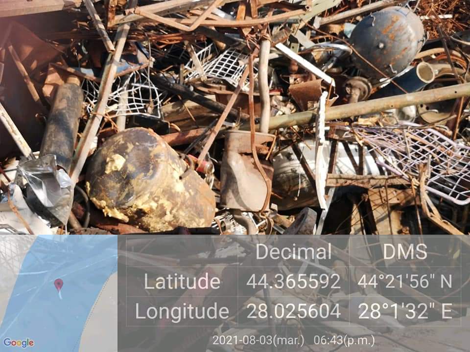 Deșeuri din dezmembrări auto, plastice, textile și lemn din Serbia, descoperite de Garda de Mediu Constanţa