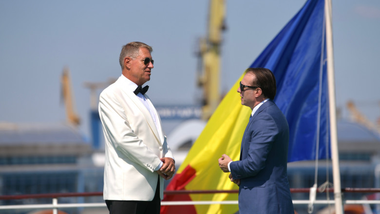 Klaus Iohannis și Florin Cîțu, prima discuție în public după scandalul în care a fost implicat premierul