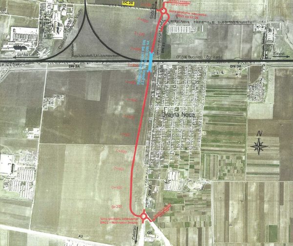 Lista imobilelor proprietate privată și sumele aferente despăgubirilor pentru exproprierile necesare construirii Pasajului de la Drajna, peste calea ferată București - Constanța