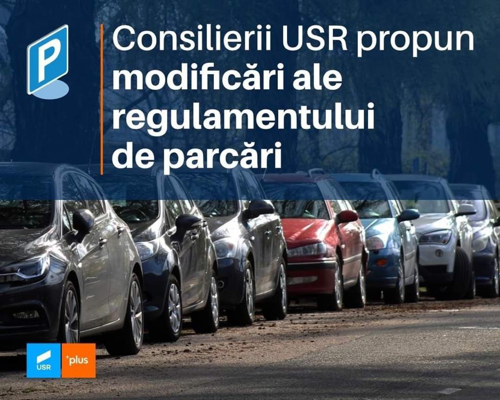 Consilierii USR Constanța propun modificări ale regulamentului de parcare