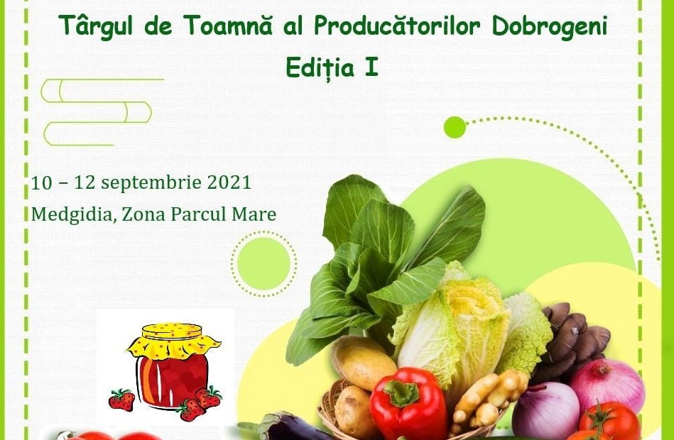 De mâine, medgidienii sunt așteptați la ”Târgul de toamnă al producătorilor dobrogeni”