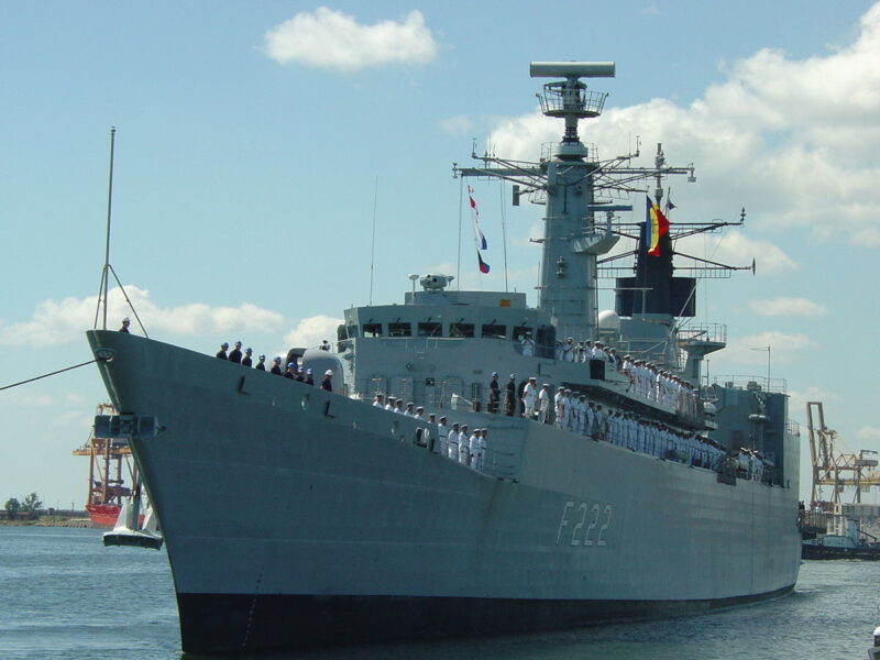 Fregata ''Regina Maria'' revine în portul Constanța. A încheiat o nouă misiune NATO