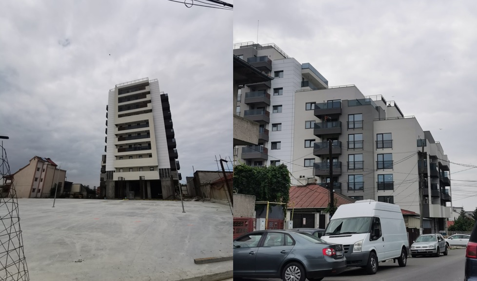 (Foto) Firma lui Nicolae Dușu amenajează parcarea pentru ansamblu rezidenţial construit în zona Trocadero