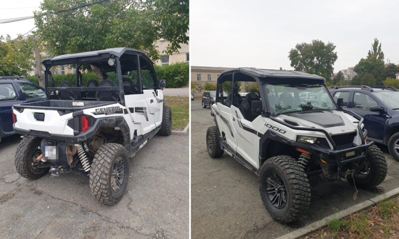 ATV căutat de autoritățile din Norvegia, descoperit de poliţiştii de frontieră constănţeni
