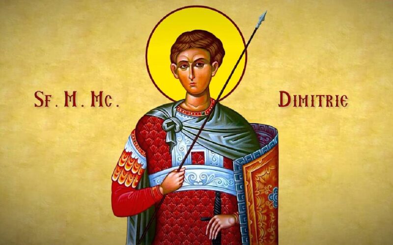 Tradiții și obiceiuri de Sfântul Mare Mucenic Dimitrie, Izvorâtorul de Mir