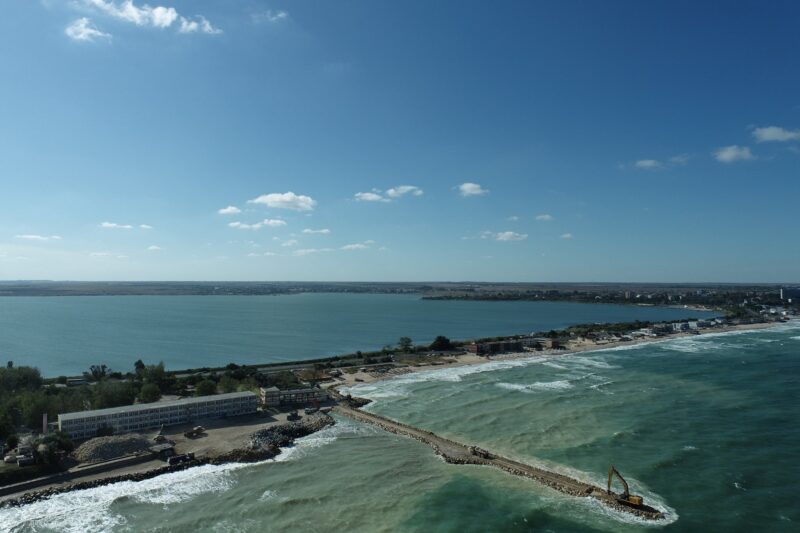 Plaja din Eforie va fi extinsă cu zeci de hectare